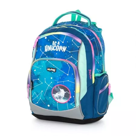 Karton P+P Školní batoh OXY GO Unicorn pattern 8-40022