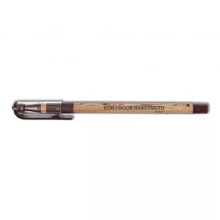Koh-i-noor Kuličkové pero s motivem dřeva, modré