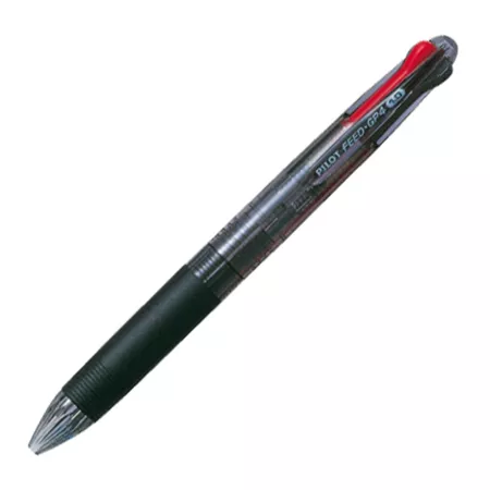 Kombinované pero PILOT čtyřbarevné kuličkové pero Feed 4, barva černá