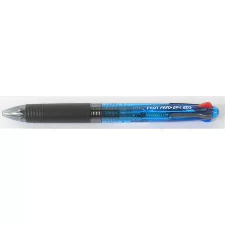 Kombinované pero PILOT čtyřbarevné kuličkové pero Feed 4, barva modrá