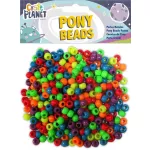 Korálky CPT 6511104 plast Bright Neon (500pcs, 140g)