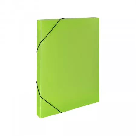 Krabice P+P s gumou A4 OPALINE zelená