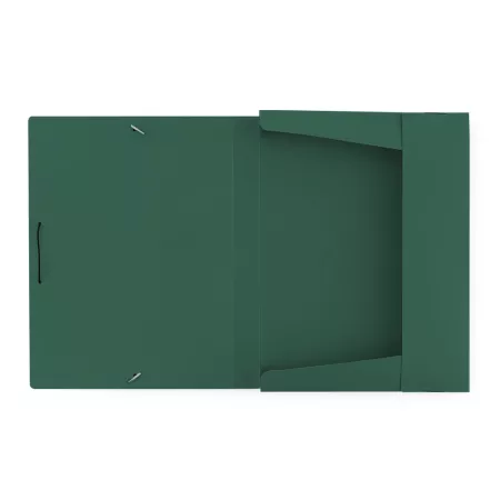 Krabice PP s gumou A4 VERDE zelená