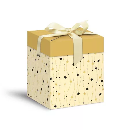 Krabička dárková vánoční MFP, 12x12x15cm 5370572