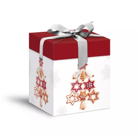 Krabička dárková vánoční MFP, 12x12x15cm 5370574