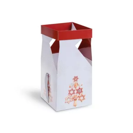 Krabička dárková vánoční MFP, 12x12x15cm 5370574