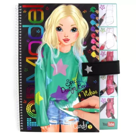 Top Model Notebook Candy Kreativní sada Top Model Candy - designové desky | Kancelářské potřeby