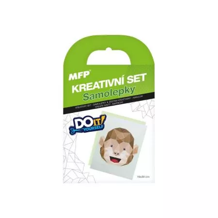 Kreativní set MFP - samolepky opice 1042136