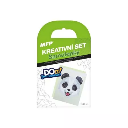 Kreativní set MFP - samolepky panda 1042137