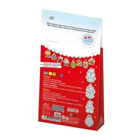 Kreativní tvoření - malujeme Vánoce pro dívky