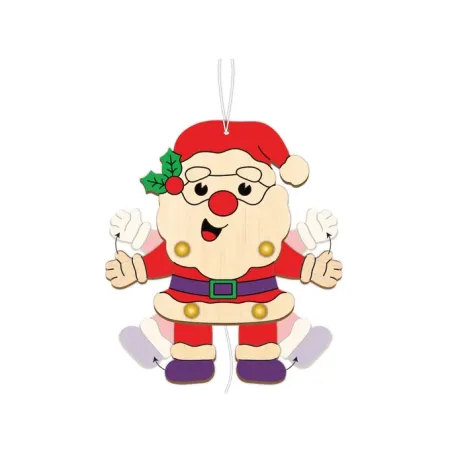 Kreativní tvoření vybarvi si dřevěnou loutku Mikuláše