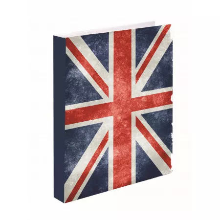 Kroužková karisblok A4 vlajka UK