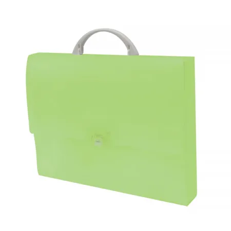 Kufřík PP se zámečkem A4 Opaline Frosty zelená 2-720