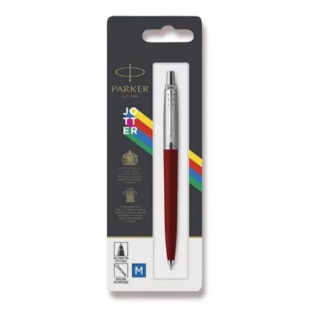Kuličková tužka Parker Jotter Originals výběr barev, blistr red