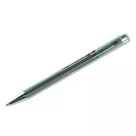 Kuličkové pero CONCORDE Classic, stříbrné, 4barevné