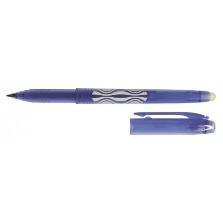 Kuličkové pero Correto Fiorello GR-1204 gumovací modré+náplň, blistr 160-2053