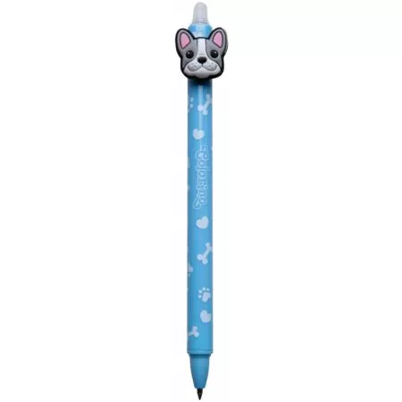 Kuličkové pero gumovací Colorino  Buldok modré (111)