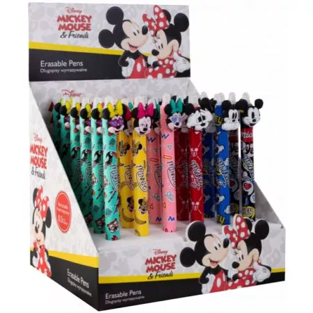 Kuličkové pero gumovací Colorino Disney Mickey/Minnie modré (580)