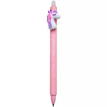Kuličkové pero gumovací Colorino  Unicorn modré (978)