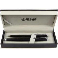 Kuličkové pero + inkoustové pero Regal Arachne - černá