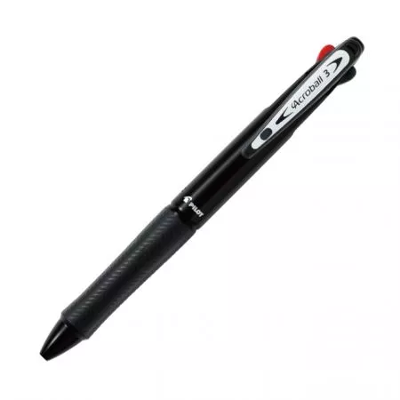 Kuličkové pero PILOT Acroball 3barevka 0.7, černá