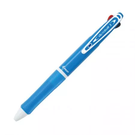 Kuličkové pero PILOT Acroball 3barevka 0.7, světle modrá