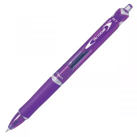 Kuličkové pero PILOT Acroball,0.7, barva fialová