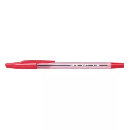 Kuličkové pero PILOT BPS, barva červená