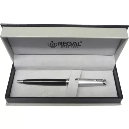 Kuličkové pero Regal Darwin - stříbrná