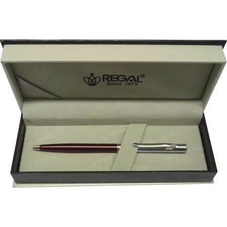 Kuličkové pero Regal Lane - červená