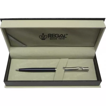 Kuličkové pero Regal Lane - modrá