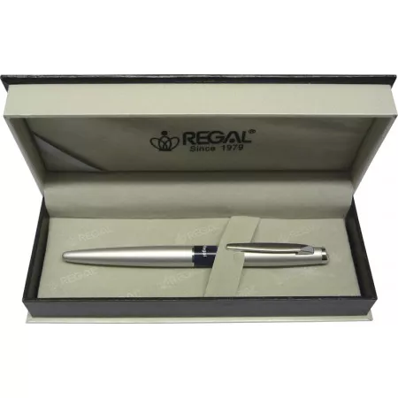 Kuličkové pero Regal Mercurius - stříbrná