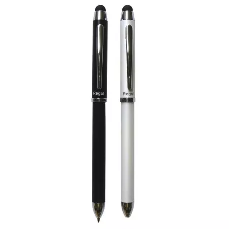 Kuličkové pero Regal Touch pen 3v1 - bílé