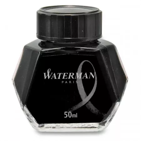 Lahvičkový inkoust Waterman, černý