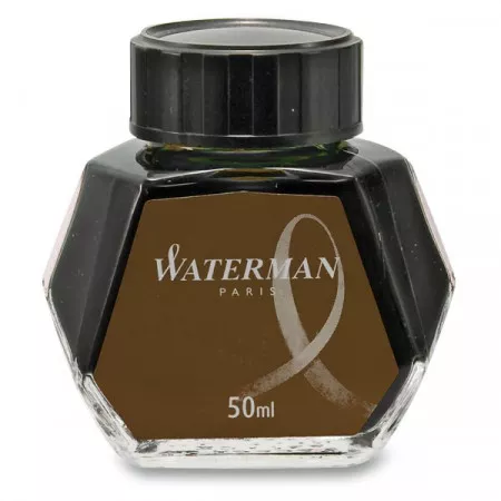 Lahvičkový inkoust Waterman, hnědý