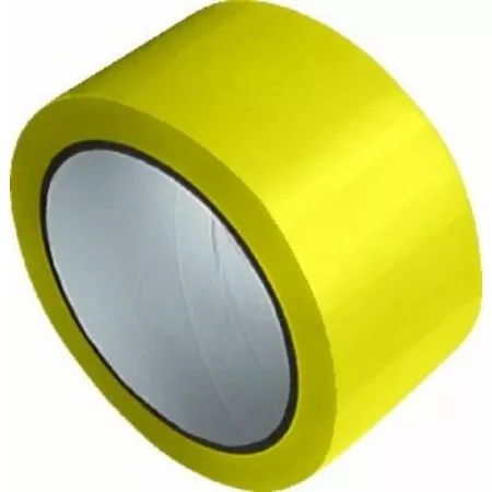 Lepící páska barevná šíře 48mm návin 66m žlutá