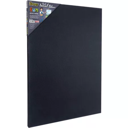 Malířské plátno na rámu 35x50 cm černé BR-5031