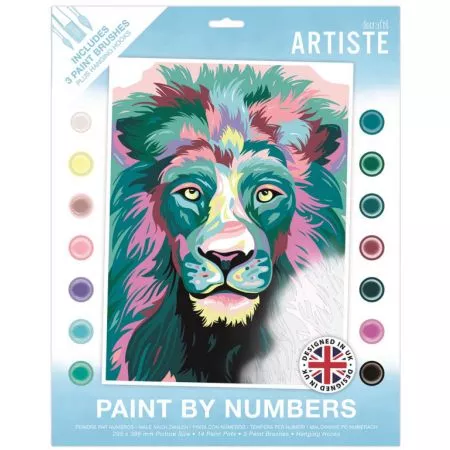 Malování podle čísel Artiste Courageous Lion - DOA 550716