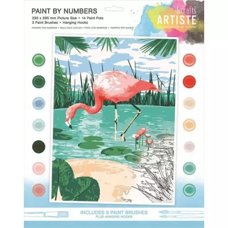 Malování podle čísel Artiste Tropical Flamingo - DOA 550715