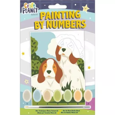 Malování podle čísel Tempus mini - Dogs (CPT 658700)