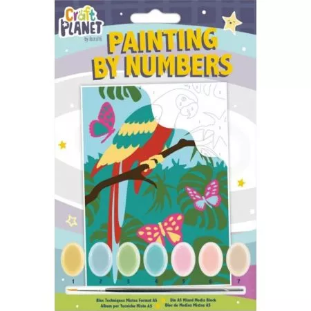 Malování podle čísel Tempus mini - Parrot (CPT 658707)