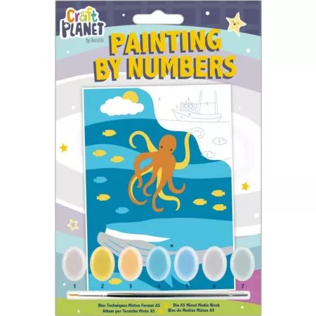 Malování podle čísel  Tempus mini - Underwater (CPT 658705)