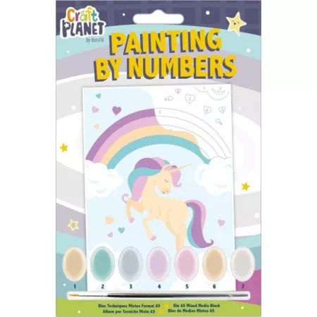 Malování podle čísel Tempus mini - Unicorn (CPT 658706)