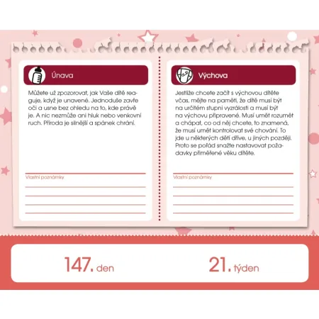 Maminkovský kalendář, 13,5 x 11 cm