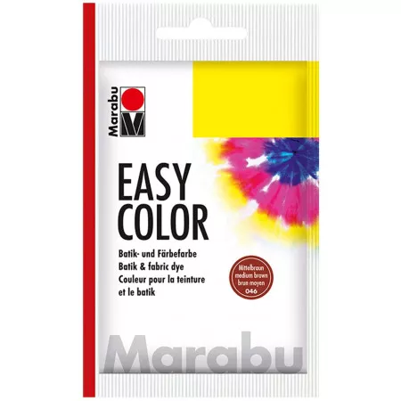 Marabu Easy Color, barva na batikování i barvení, 25g - 046 hnědá střední 