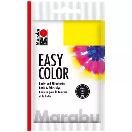 Marabu Easy Color, barva na batikování i barvení, 25g, 073 černá
