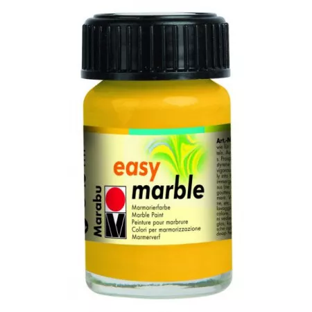 Marabu easy marble mramorovací barva, 15ml - 021 žlutá střední
