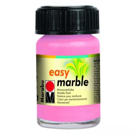 Marabu easy marble mramorovací barva, 15ml - 033 růžová