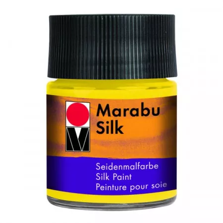 Marabu Silk, barva na hedvábí, 50ml - 021 žlutá střední 