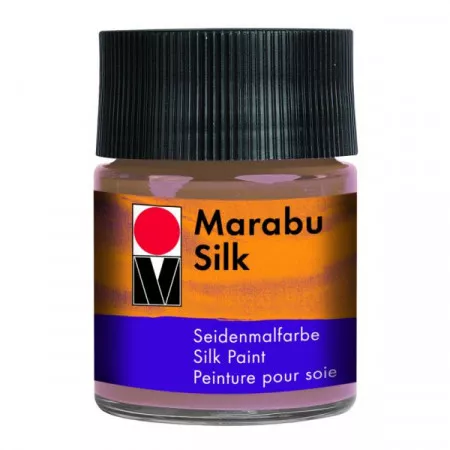 Marabu Silk, barva na hedvábí, 50ml - 046 hnědá střední 